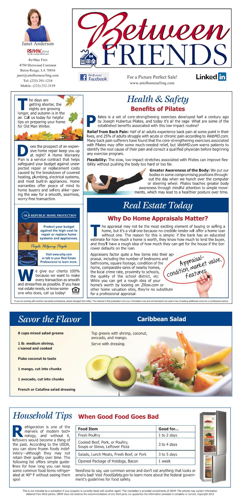 Oct2015 Between Friends Newsletter